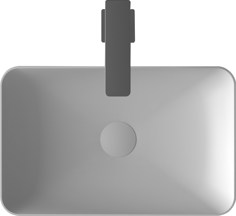 HAZEL人造石方型檯上盆
