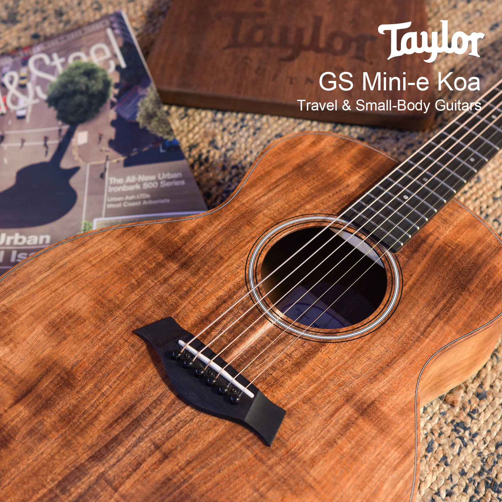 Taylor GS mini-e Koa 電木吉他 GS-MINI-E-KOA
