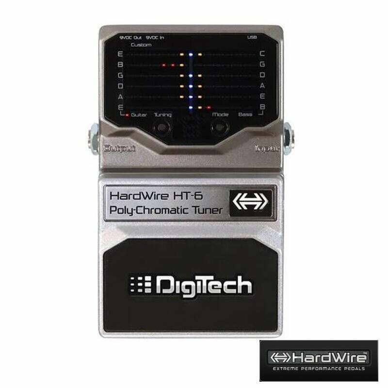 Digitech Hard Wire HT-6 電吉他/貝斯 調音器 多弦同時調音
