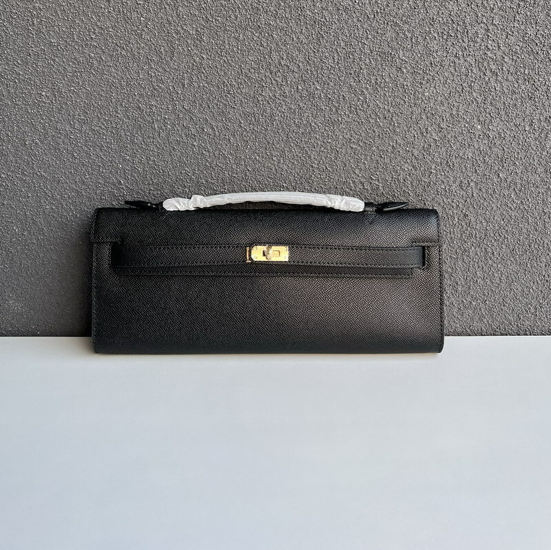 牛皮凱利手拿包(6色)