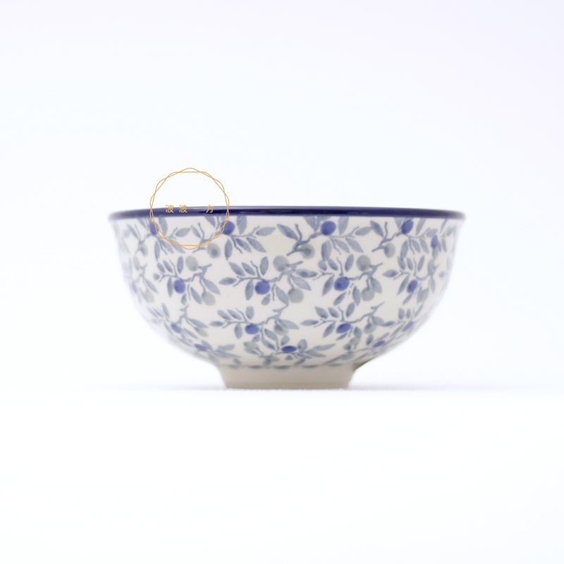 碗-Ø11.8cm,高度5.8cm-原野藍莓