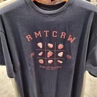[S] ROMANTIC CROWN RMTCRW STRAWBERRY BINGO TEE,NAVY, 3212TS411059 (SRC19)