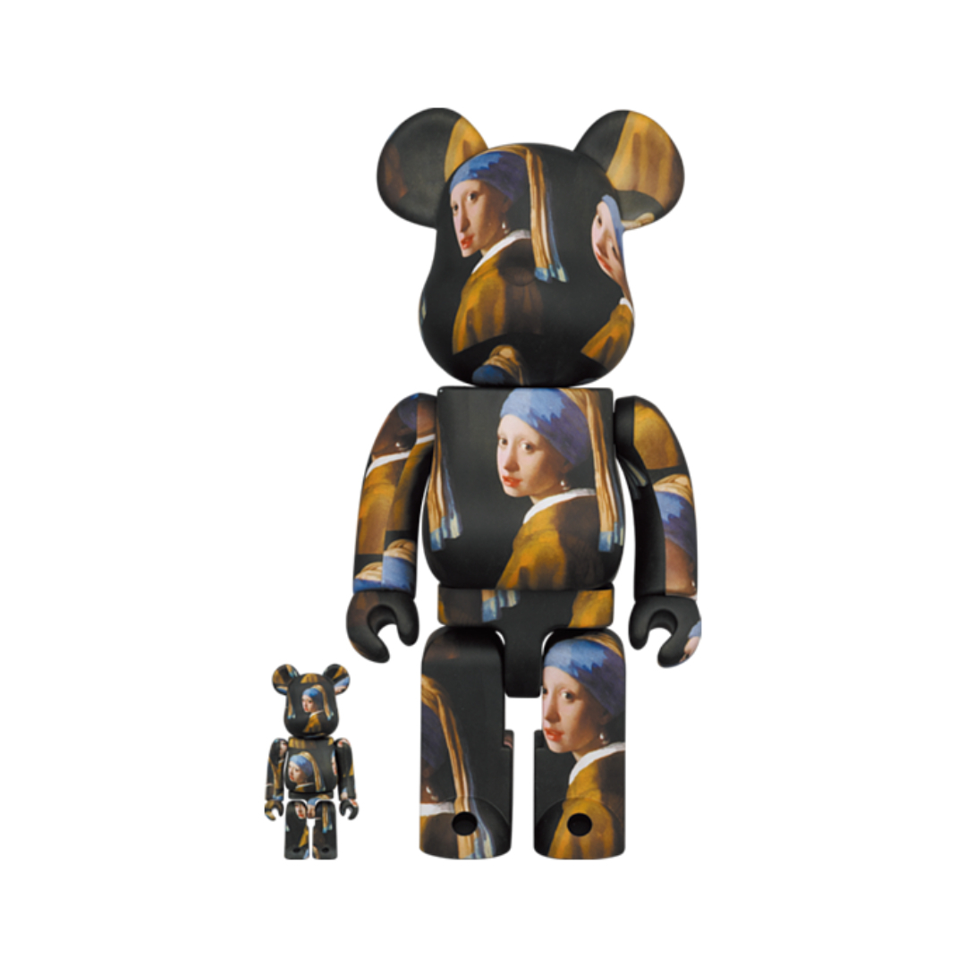 BE@RBRICK Johannese Vermeer 「THE GIRL WITH THE PEARL EARRING」100+400%