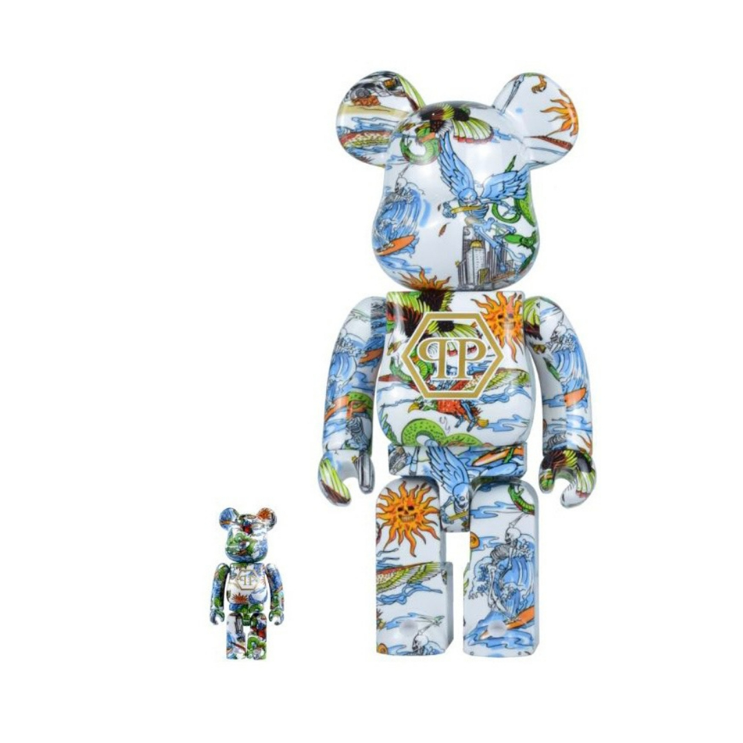 BE@RBRICK BEARBRICK MACAU 澳門 PP PHILIPP PLEIN 400% & 100%