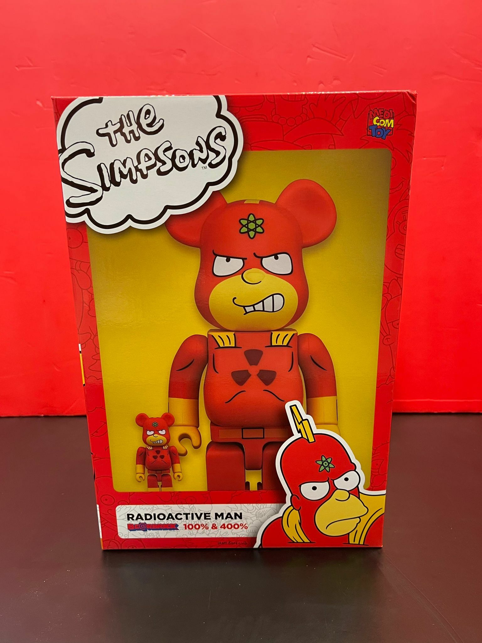 BE@RBRICK RADIOACTIVE MAN BE@RBRICK 100% & 400%