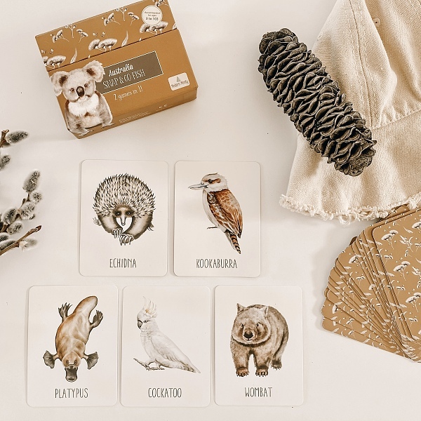 𝐌𝐨𝐝𝐞𝐫𝐧 𝐌𝐨𝐧𝐭𝐲 澳洲Snap & Go Fish (2個紙牌遊戲合二為一)