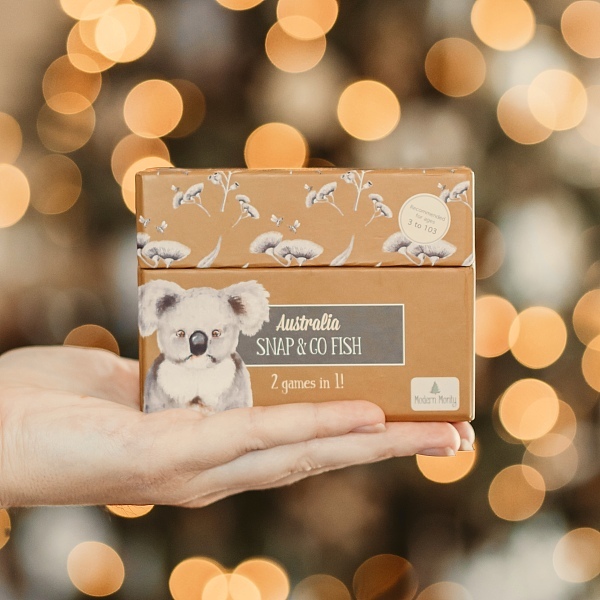 𝐌𝐨𝐝𝐞𝐫𝐧 𝐌𝐨𝐧𝐭𝐲 澳洲Snap & Go Fish (2個紙牌遊戲合二為一)