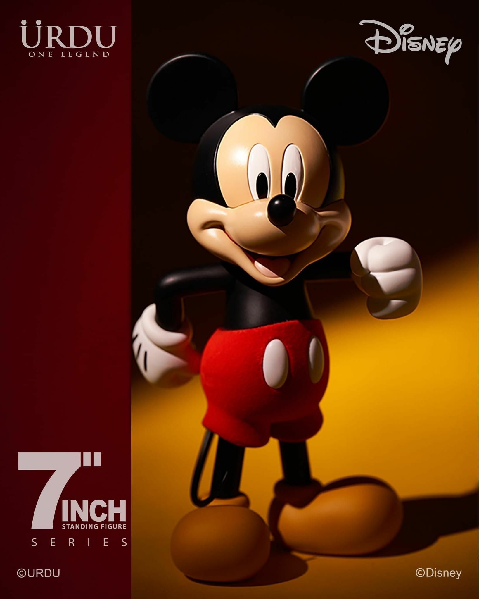 URDU 7吋站立式公仔－米奇