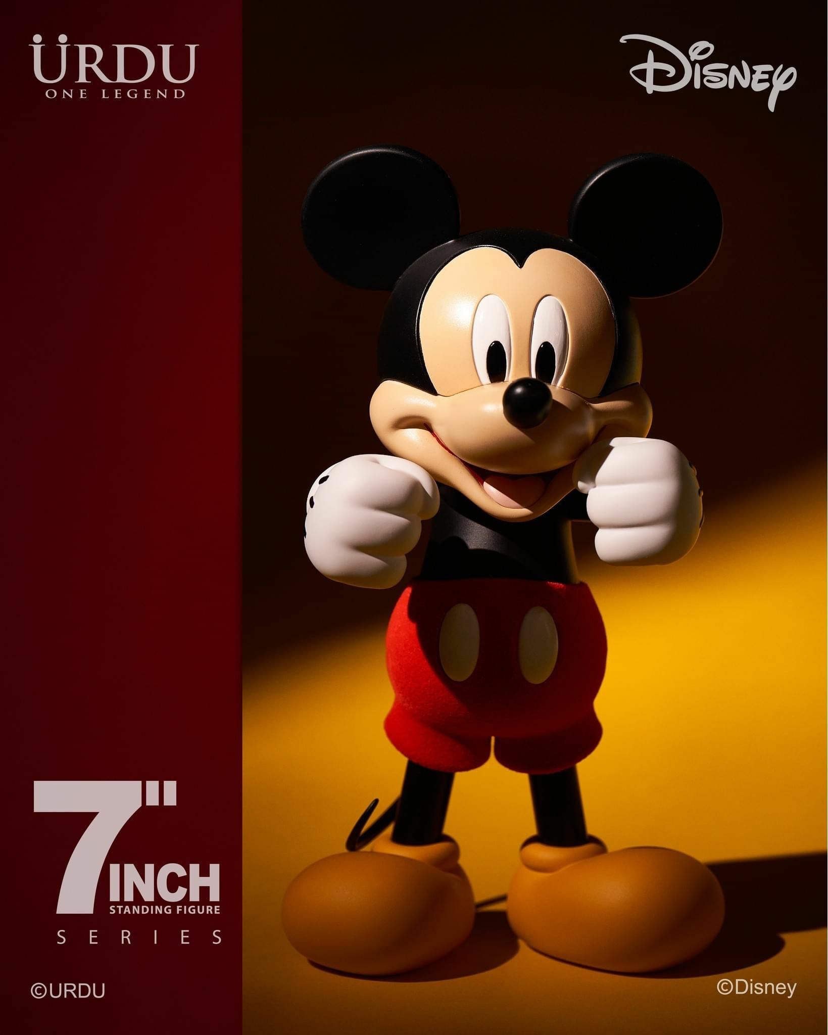 URDU 7吋站立式公仔－米奇