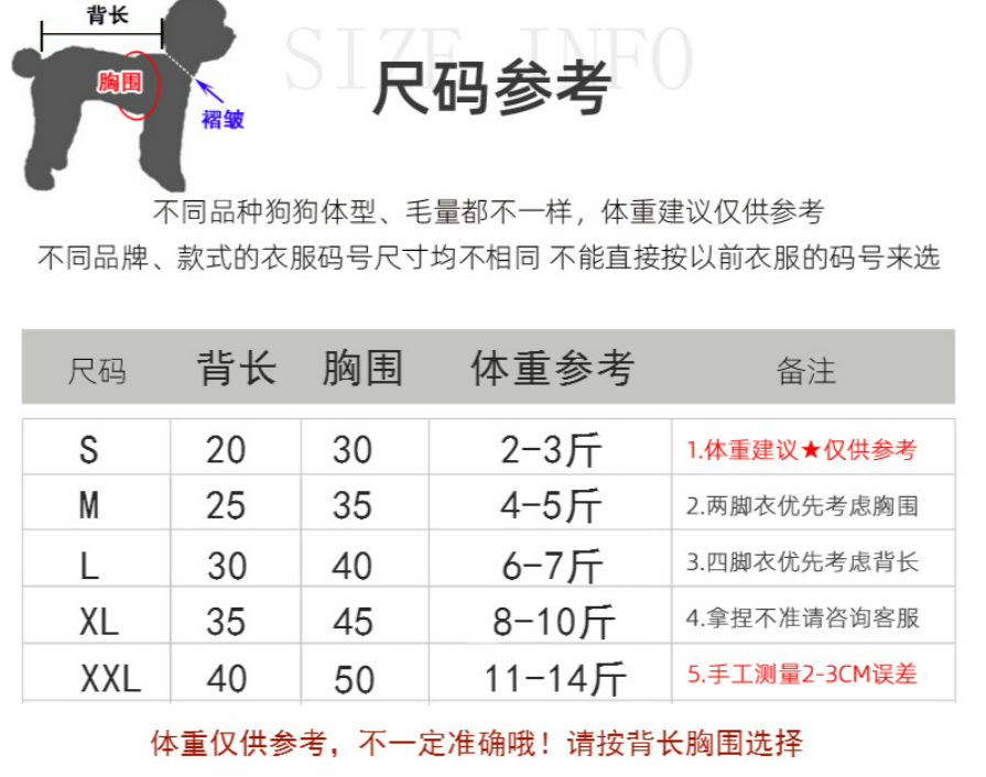 宠物衣服 浣熊4脚背带衣 深蓝色