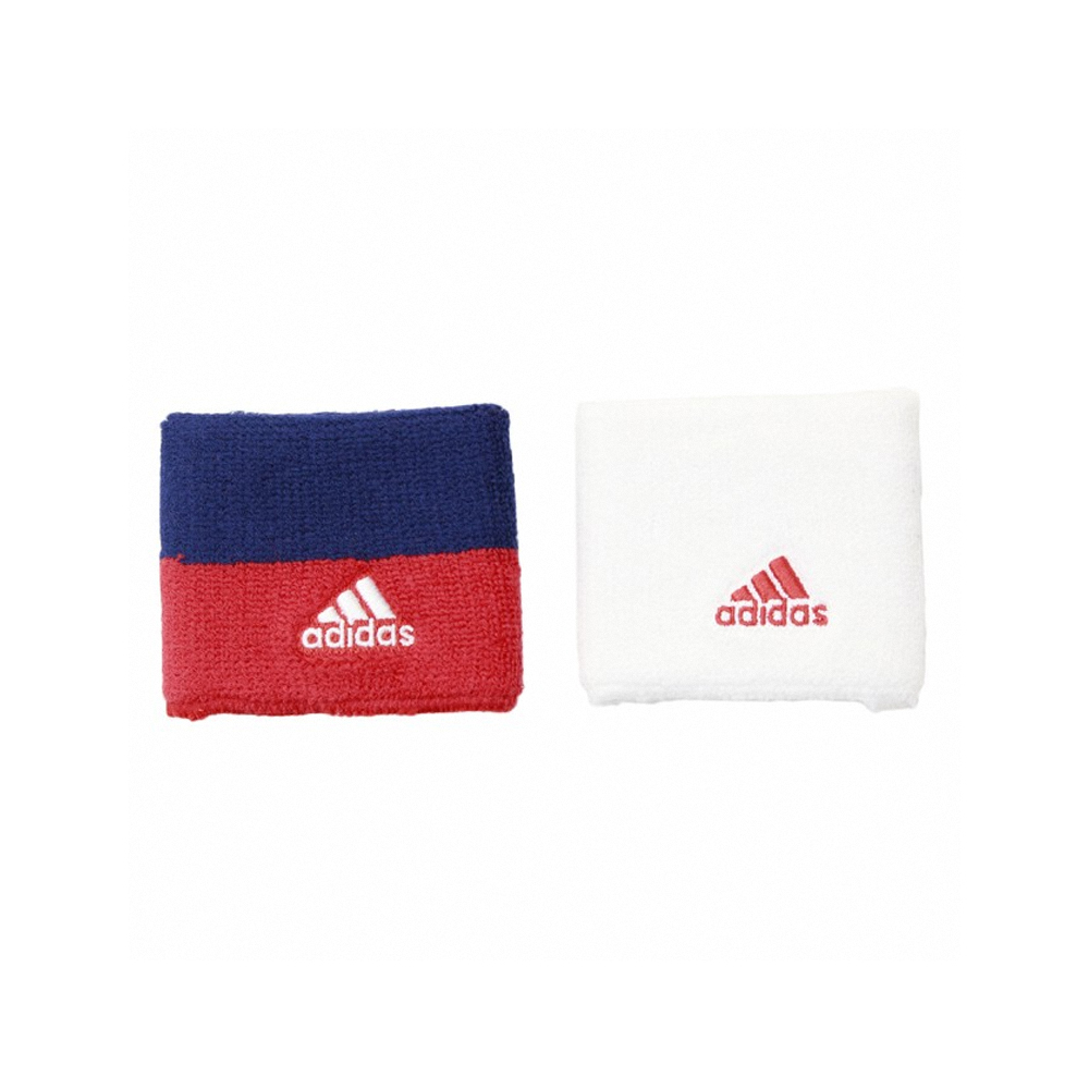 Adidas Wristband 運動 排汗 護腕 藍紅白 日本 CF5169