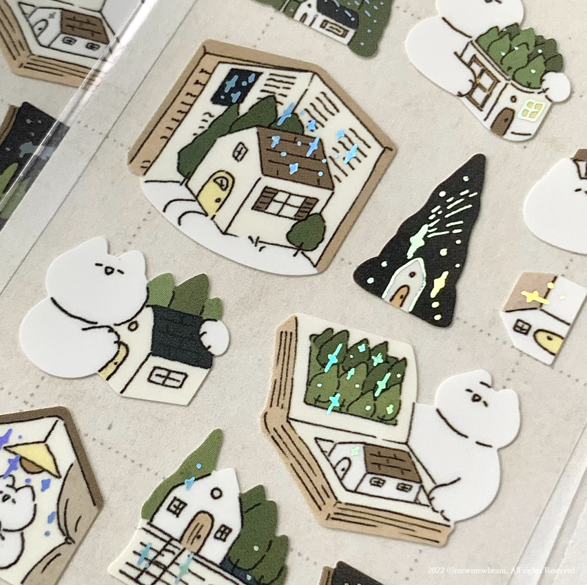 Mewmewbeam | 書店 貼紙 (1250)