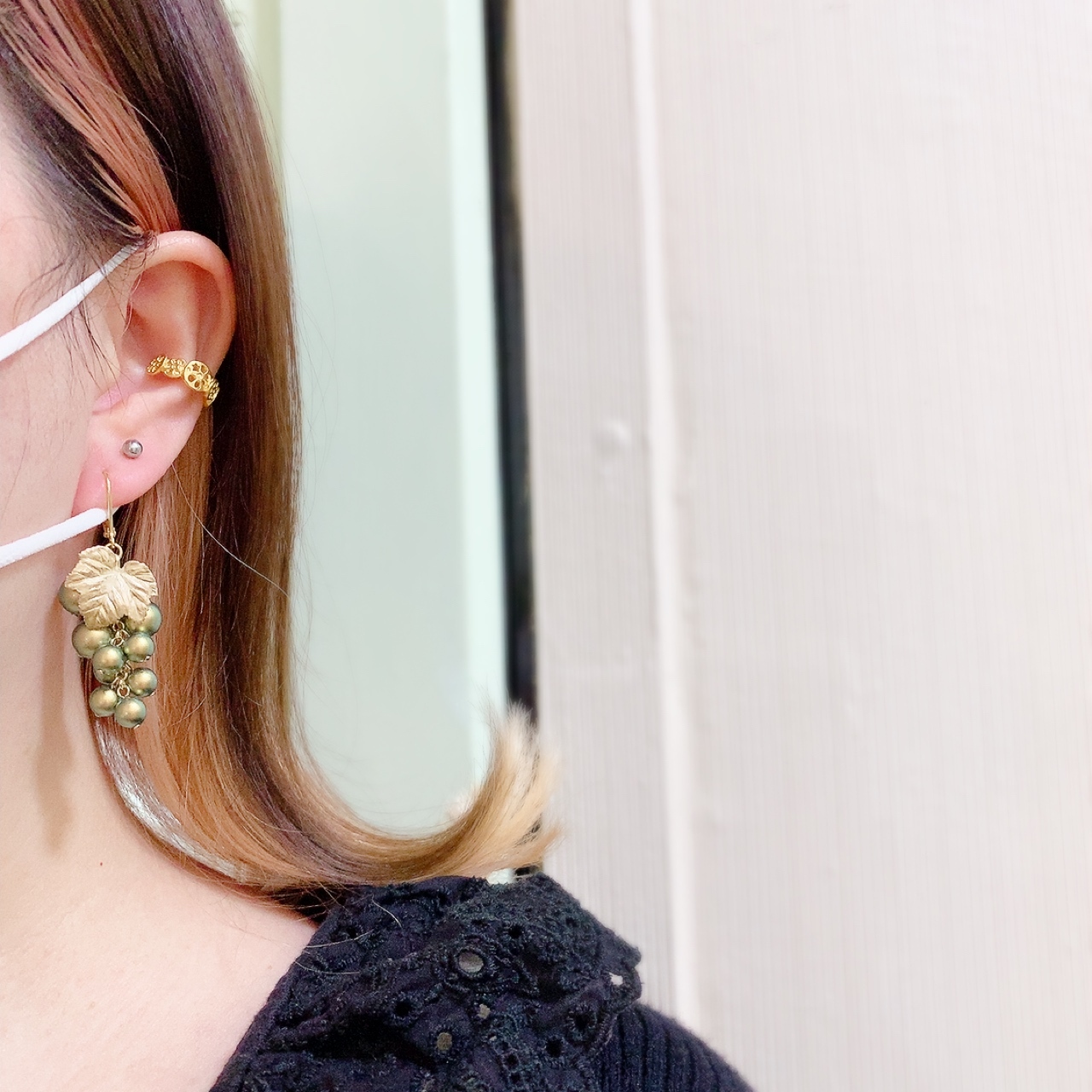 Palnart Poc 麝香葡萄耳環