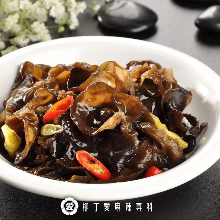 泡椒木耳100g 泡菜 冷凍食品 大陸零食 泡椒 滷味 美食 木耳 零食 黑木耳露 滷味批發【M181】柳丁愛麻辣專科