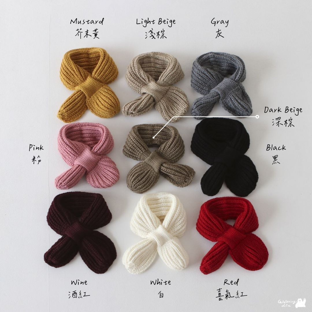 【預購 - 9色】韓國質感選物 - 親子圍巾