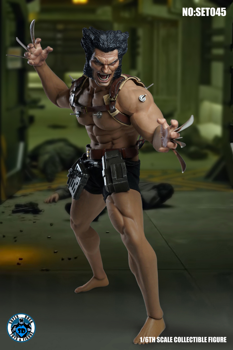 Super Duck : 1/6 SET045 狼人角色扮演套裝