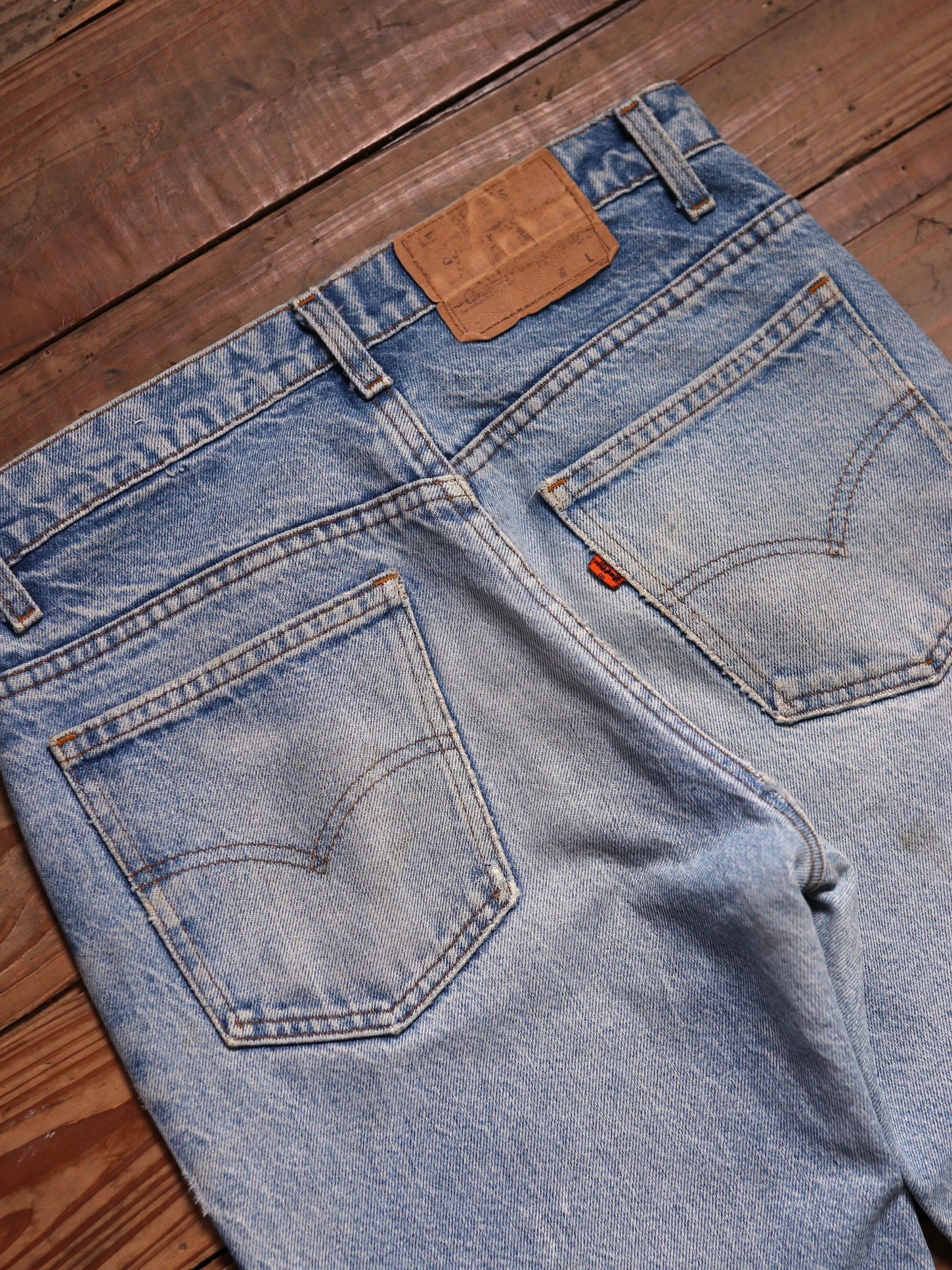 1980's Levi's 517 Bootcut Jeans / 1980年代Levi's 517 靴型丹