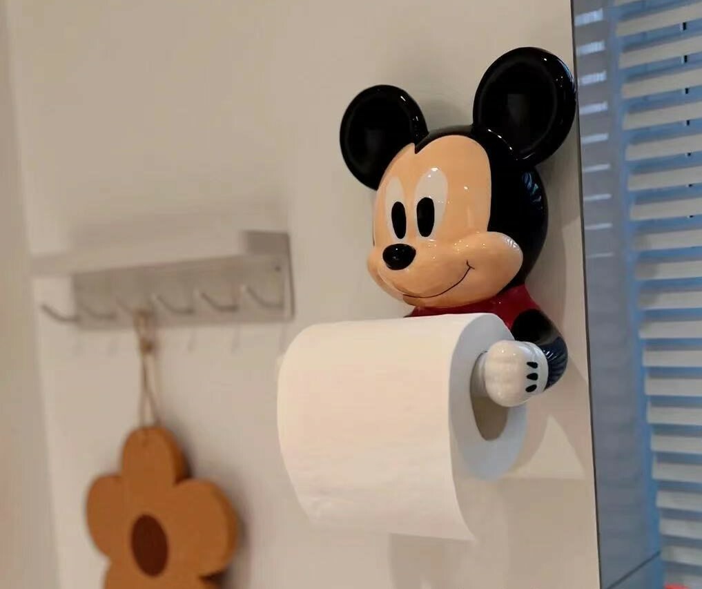 《1416》卡通米奇掛壁衛生紙架