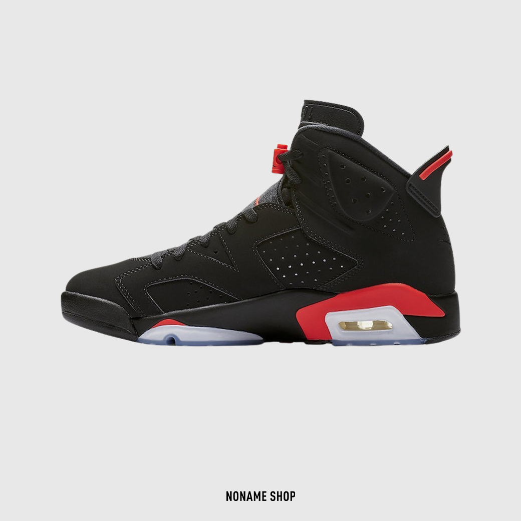 NIKE AIR JORDAN 6 RETRO OG "INFRARED" 黑紅(男鞋)