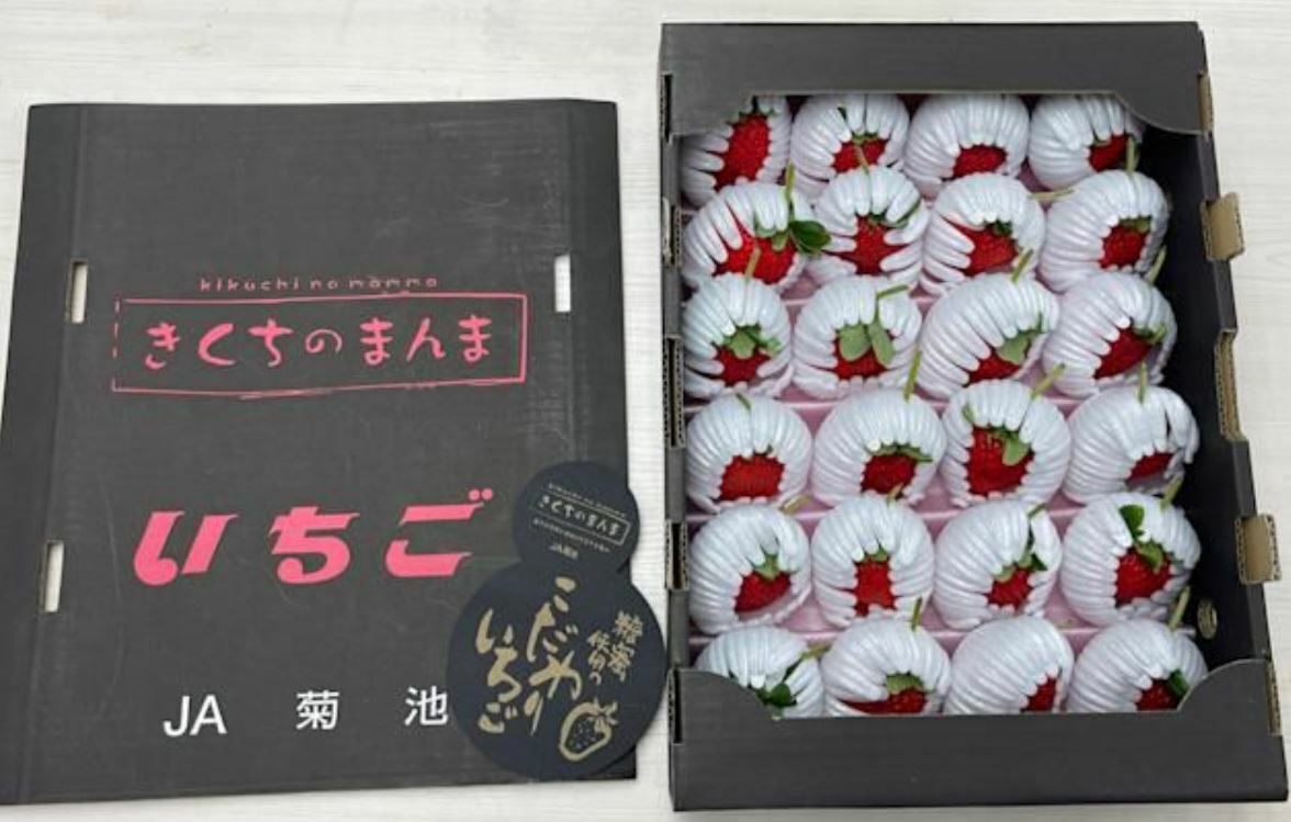 熊本縣JA菊池 糖蜜士多啤梨 1盒24 / 30粒