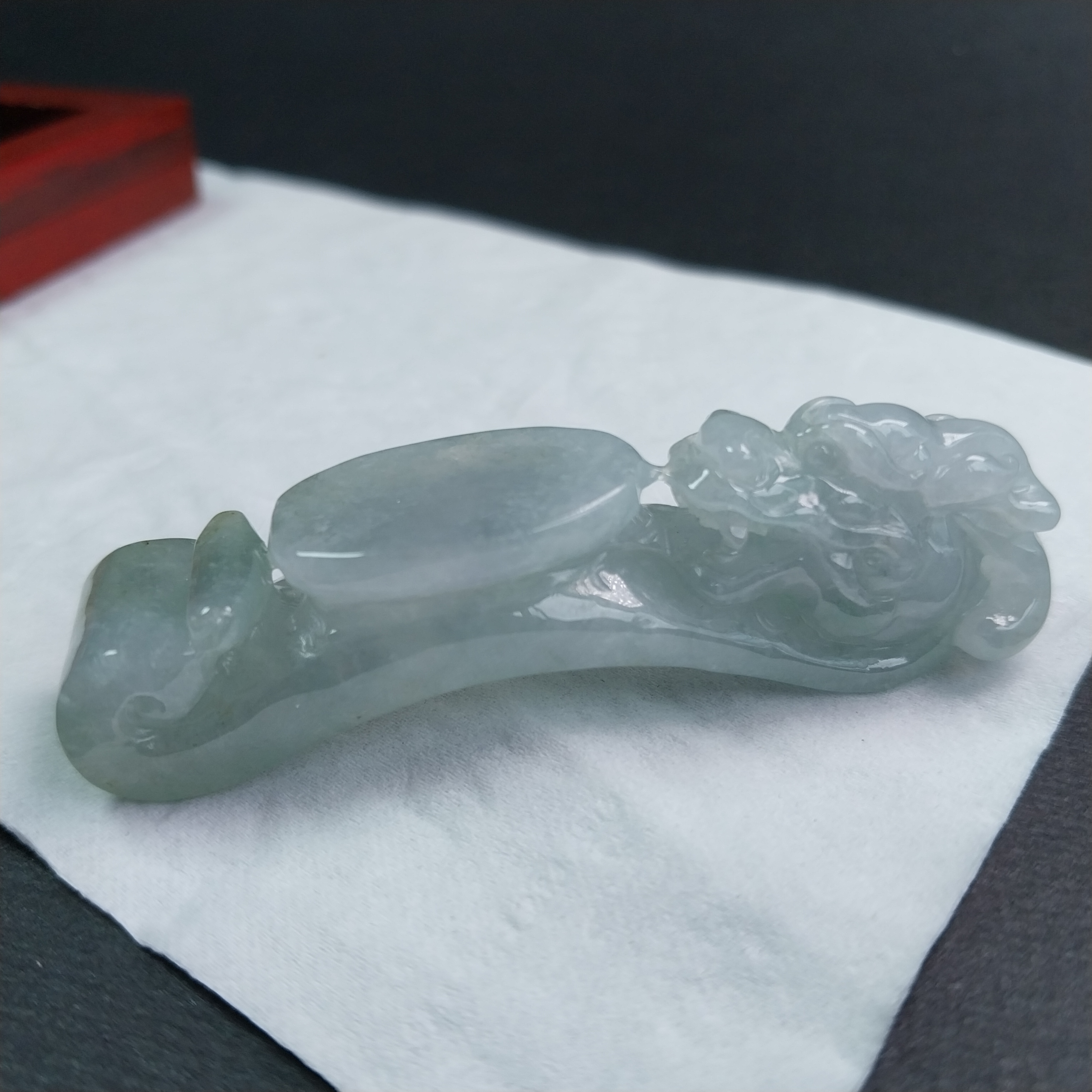 J1865 冰晴水龍頭如意吊墜