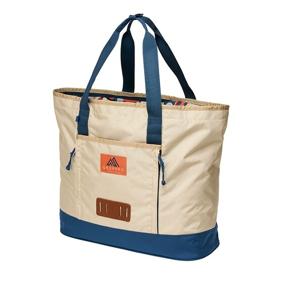 GREGORY（グレゴリー）の「BEACH TOTE JC / ビーチトート JC / ベージュ/ブルー（トートバッグ）」 - WEAR