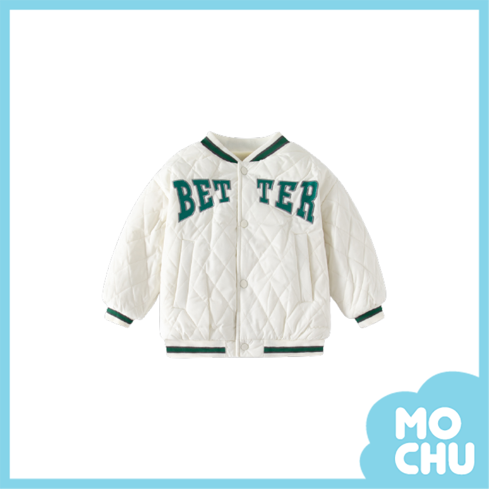 BETTER圓領拉鍊棉衣外套(兩色)