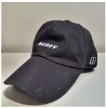 [S] NERDY MINIMAL BALL CAP,BLACK, SN159 (SN159)