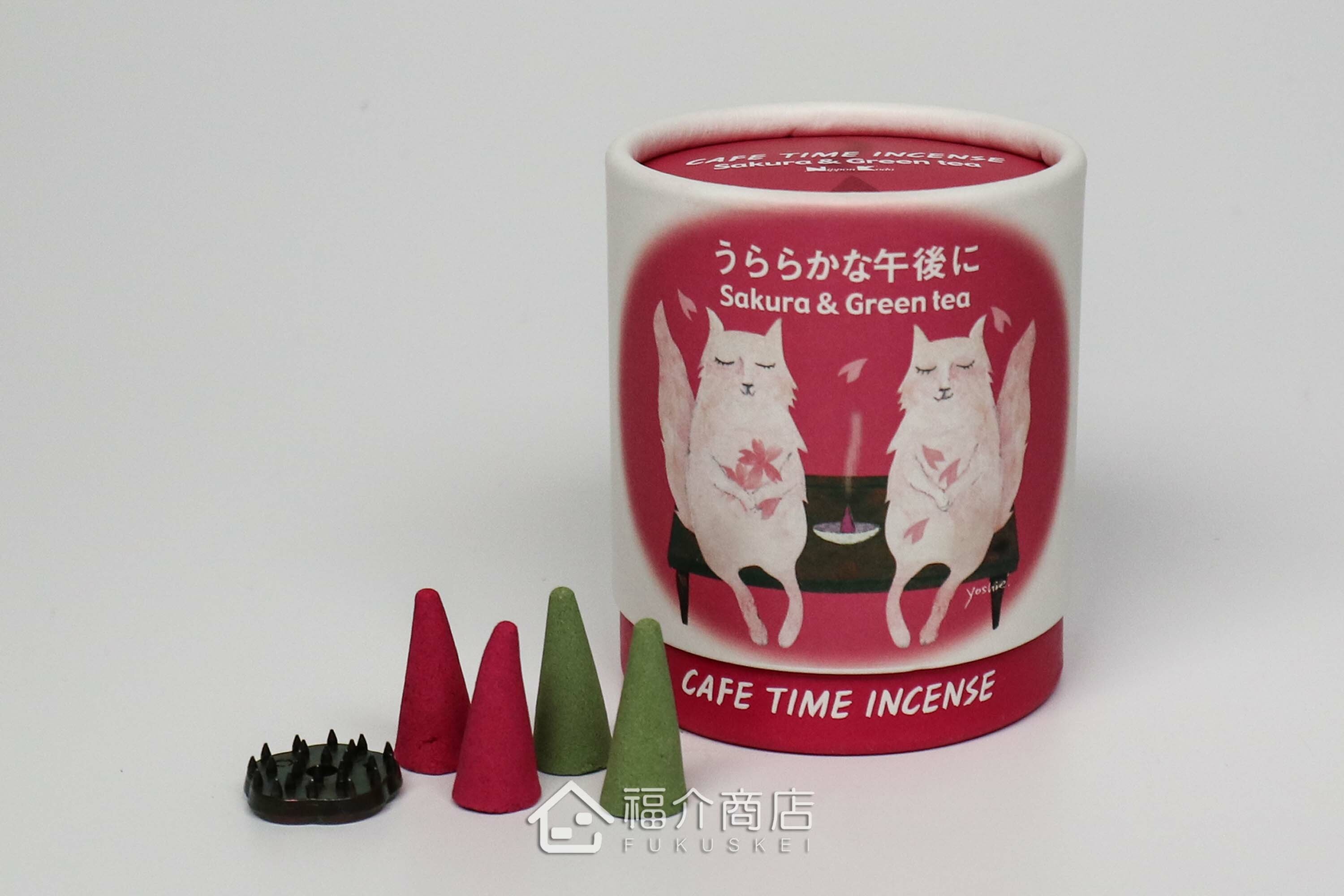 櫻花與綠茶香氣的錐香