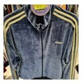 [S] NERDY VELVET TRACK TOP(21FW),NAVY, SN168 (SN168)