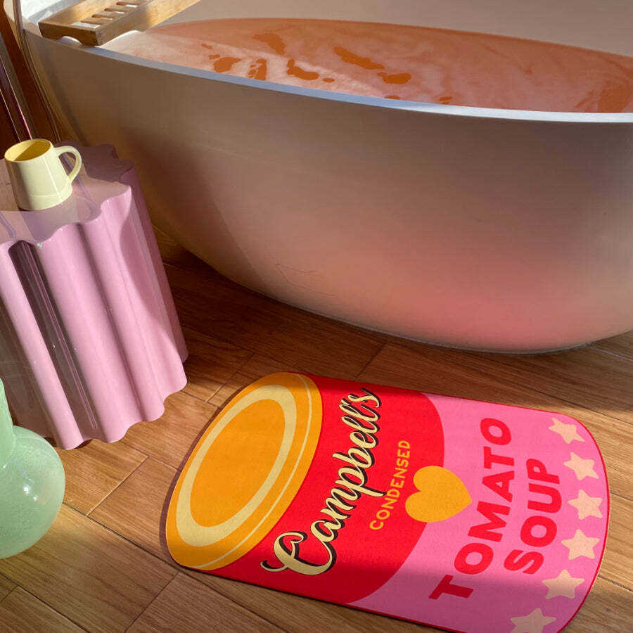 美國 Snack Break // Can Soup Innovative Quick Dry Bath Mat