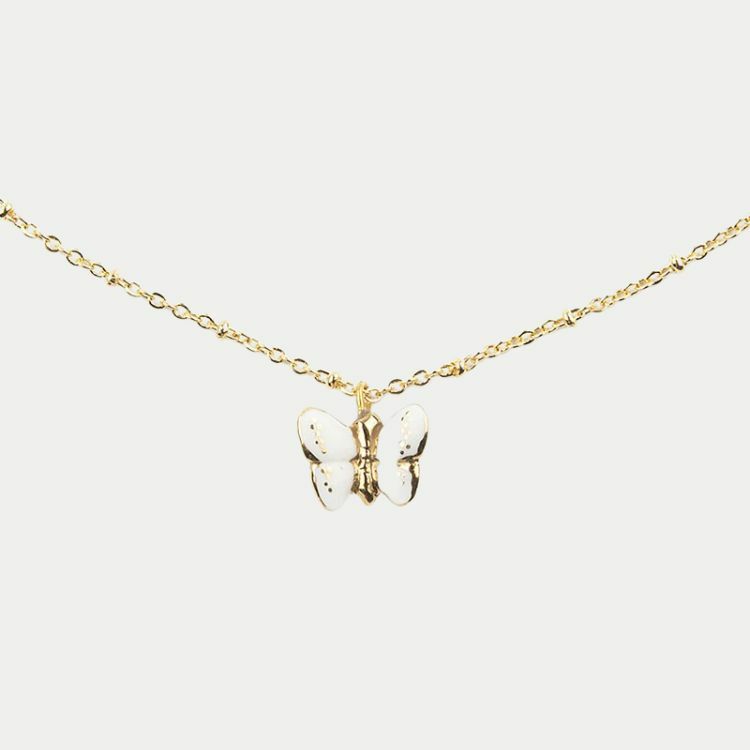 NACH 如蝶翩翩瓷項鍊