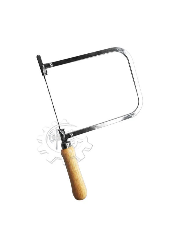 ＊中崙五金【附發票】2號 帶柄線鋸 曲線鋸弓 自在手絲鋸手 壓克力鋸子 弓線鋸 木工鋸 (壓克力 木工用)