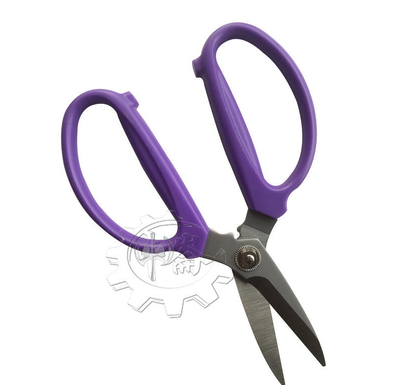 ＊中崙五金【附發票】不鏽鋼強力剪刀 大剪刀 萬用剪 樹剪 下方缺口可剪鐵絲 8"×厚3.5mm 台灣製66-128