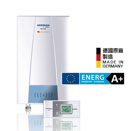德國寶 German Pool  CFX21 連遙控套裝‧即熱式電熱水器‧三相電源‧德國製造‧香港行貨,原廠3年保養‧