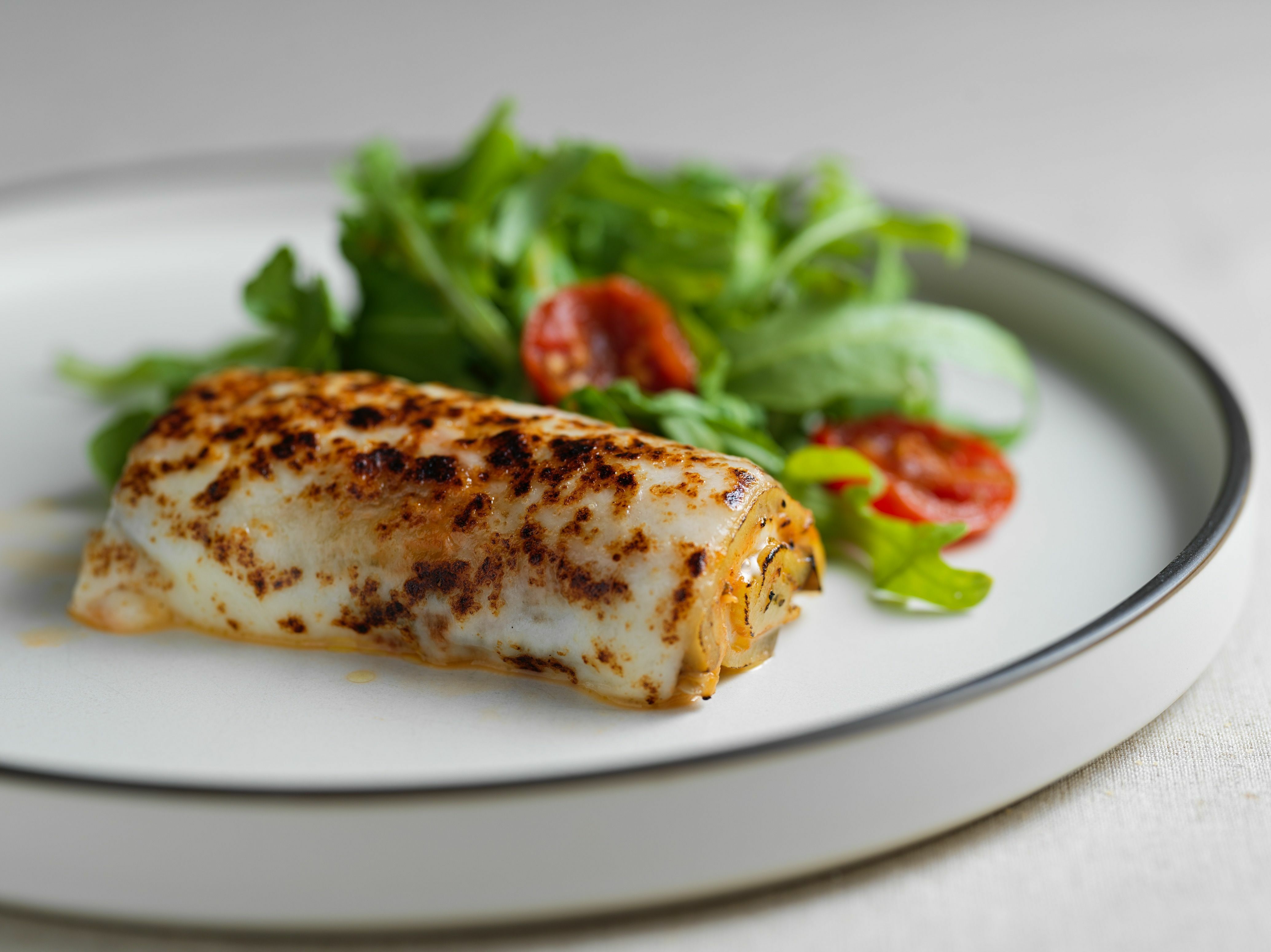 莫札瑞拉捲皮 (煙燻)