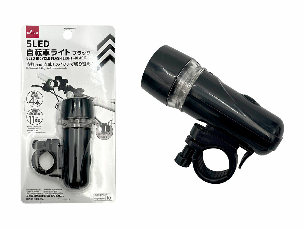 5LED腳踏車燈