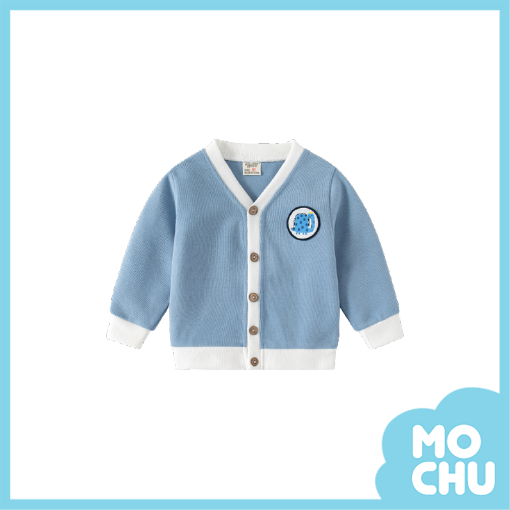 圓圓恐龍針織開衫外套(四色)