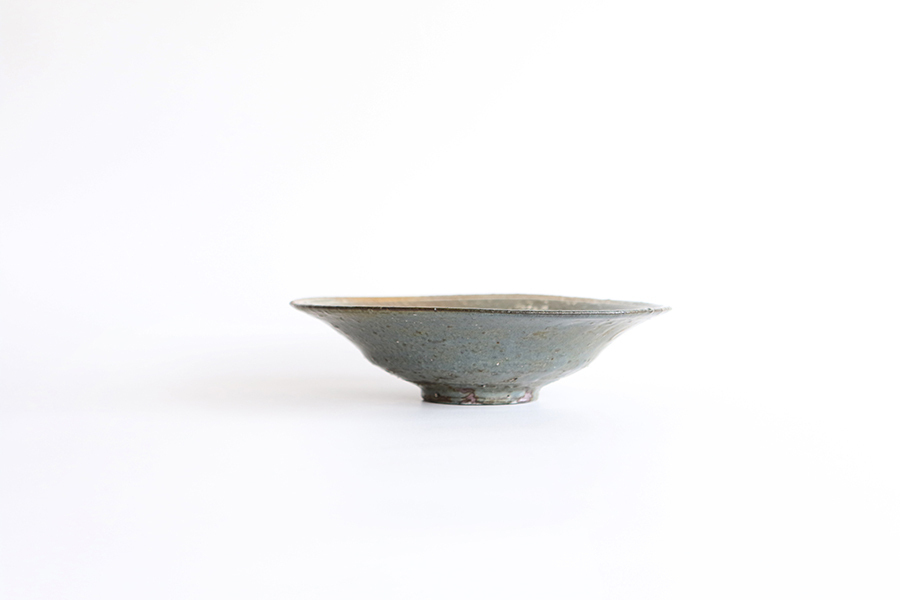 額賀円也-三島手 6.5寸皿