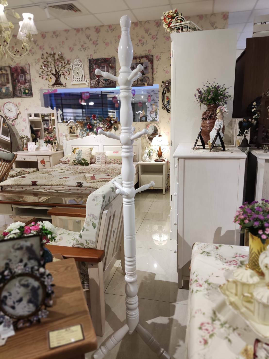 衣帽架-白色[ABM-048]