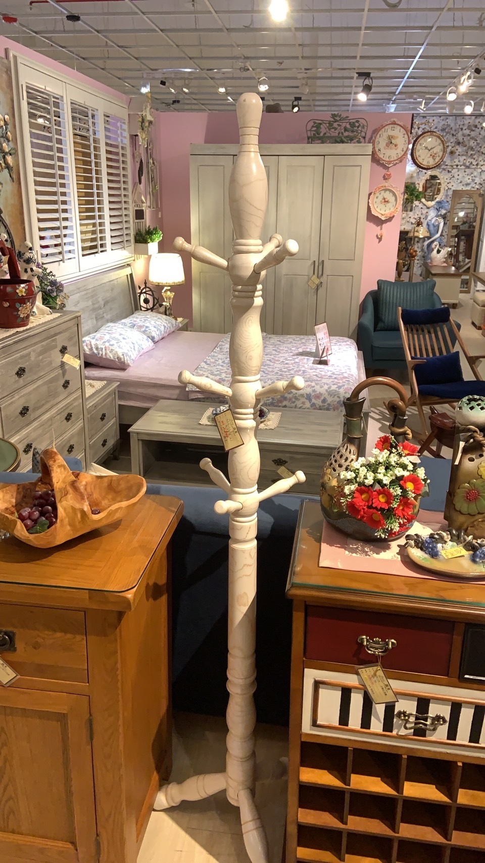 衣帽架-拉絲金[ABM-019]