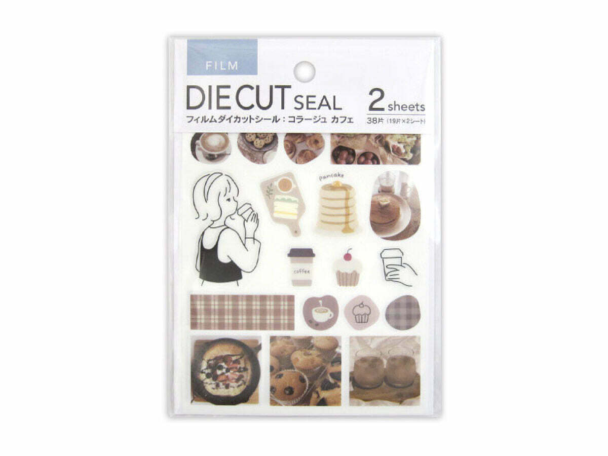 貼紙玩具/咖啡廳 38枚