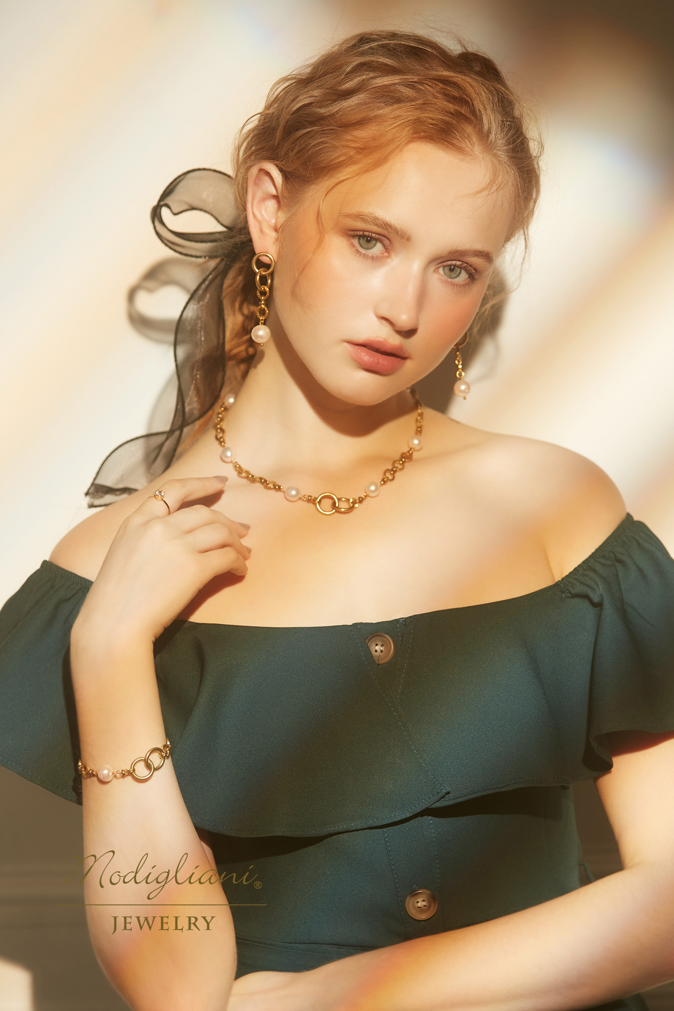 黃銅飾品,黃銅,手鍊,天然珍珠,幾何,個性,設計感