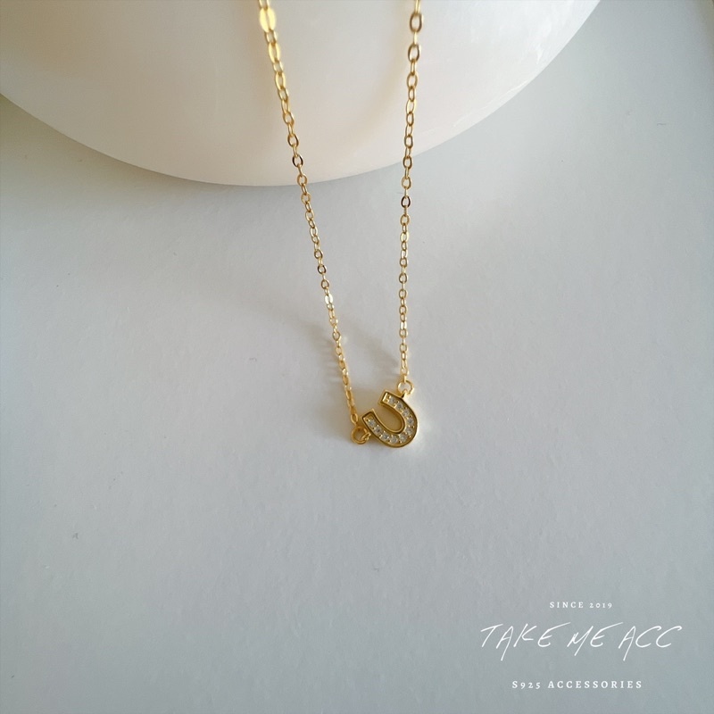 溫柔馬蹄｜純銀項鍊