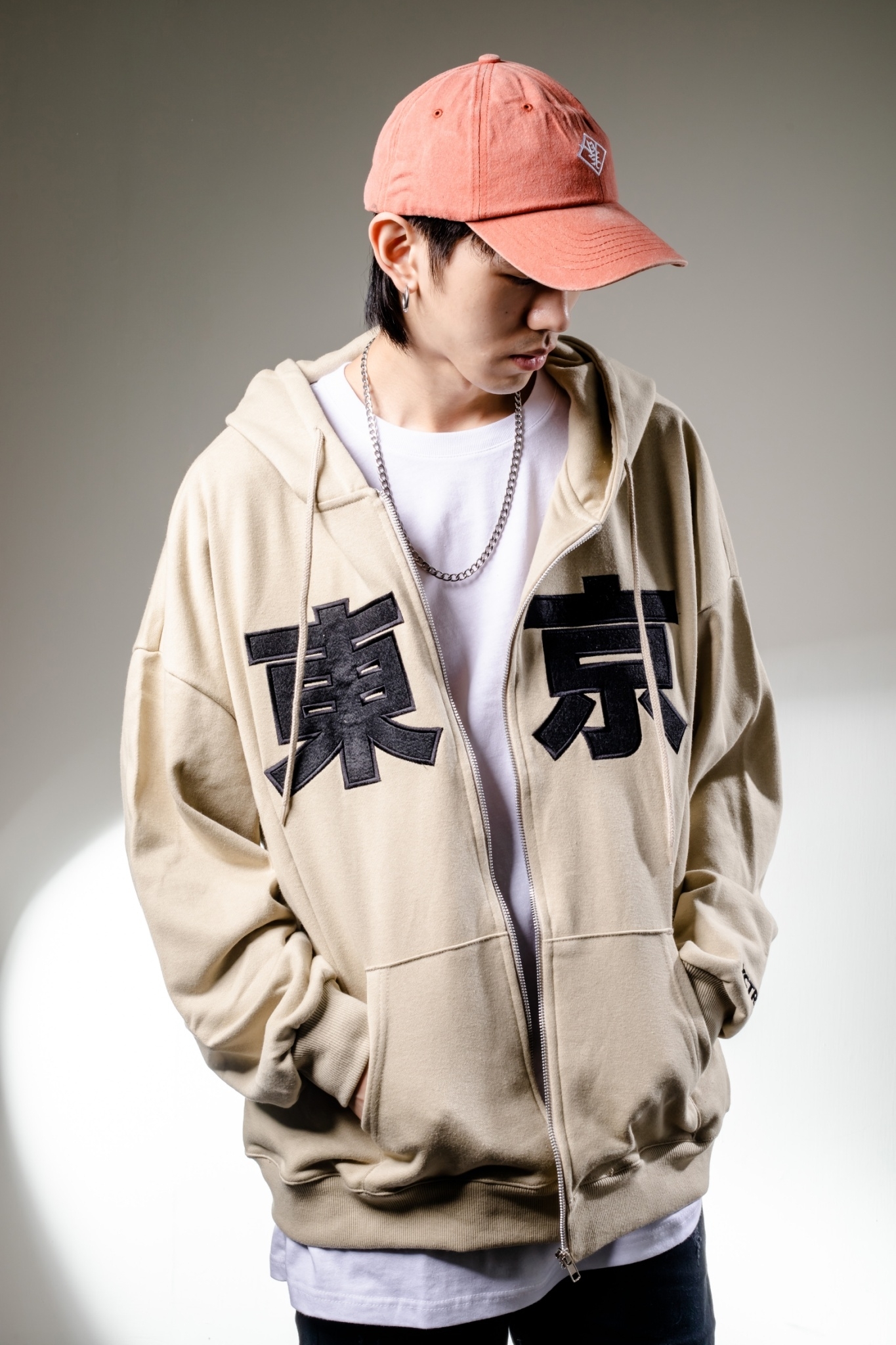 XCTRL 東京連帽外套-卡其