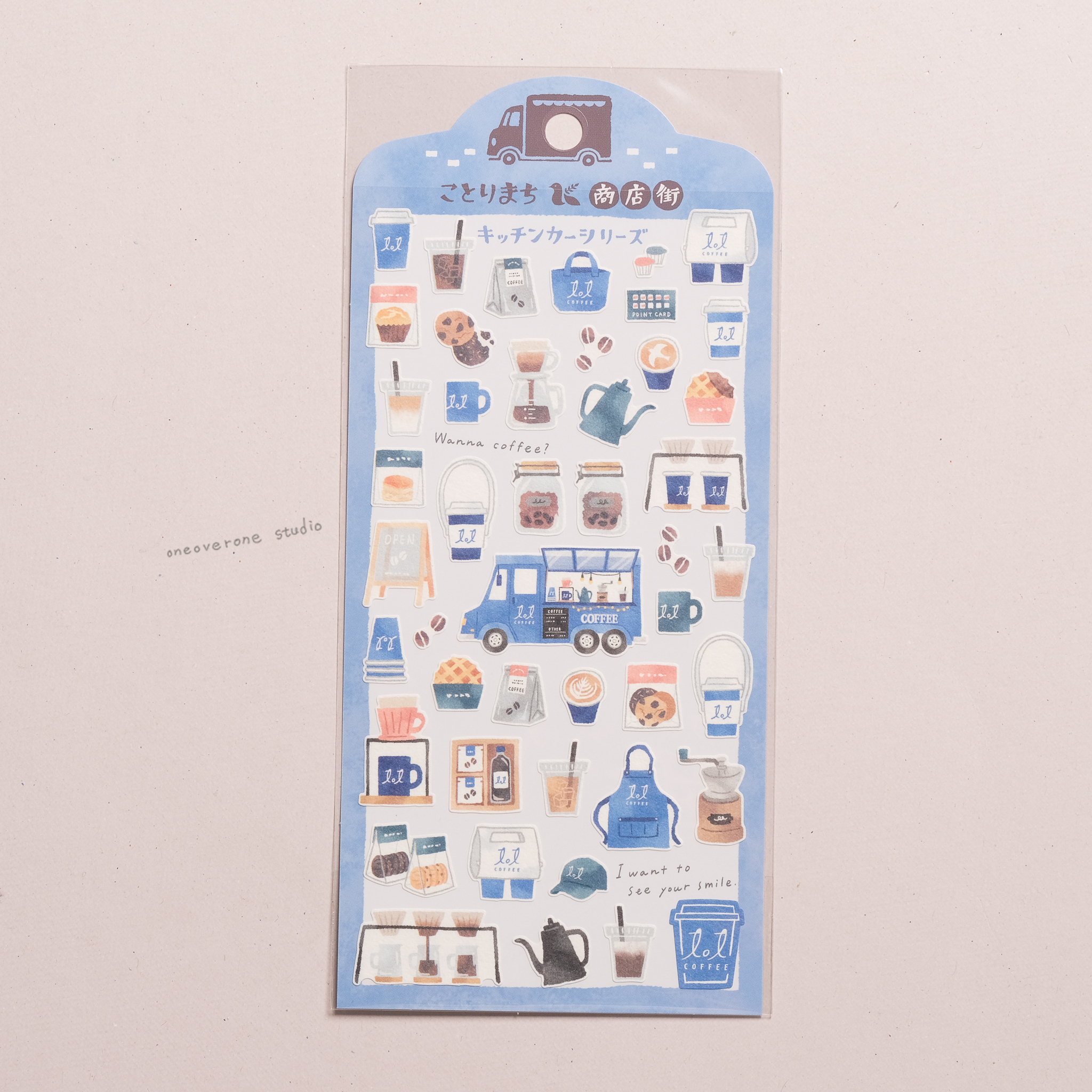 商店街系列 和紙貼紙 / MINDWAVE / JAPAN