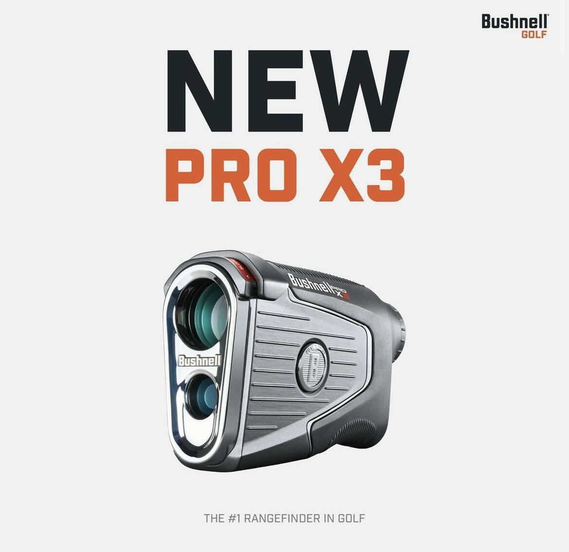 2022 新上市【Bushnell】X3 高爾夫雷射測距望遠鏡