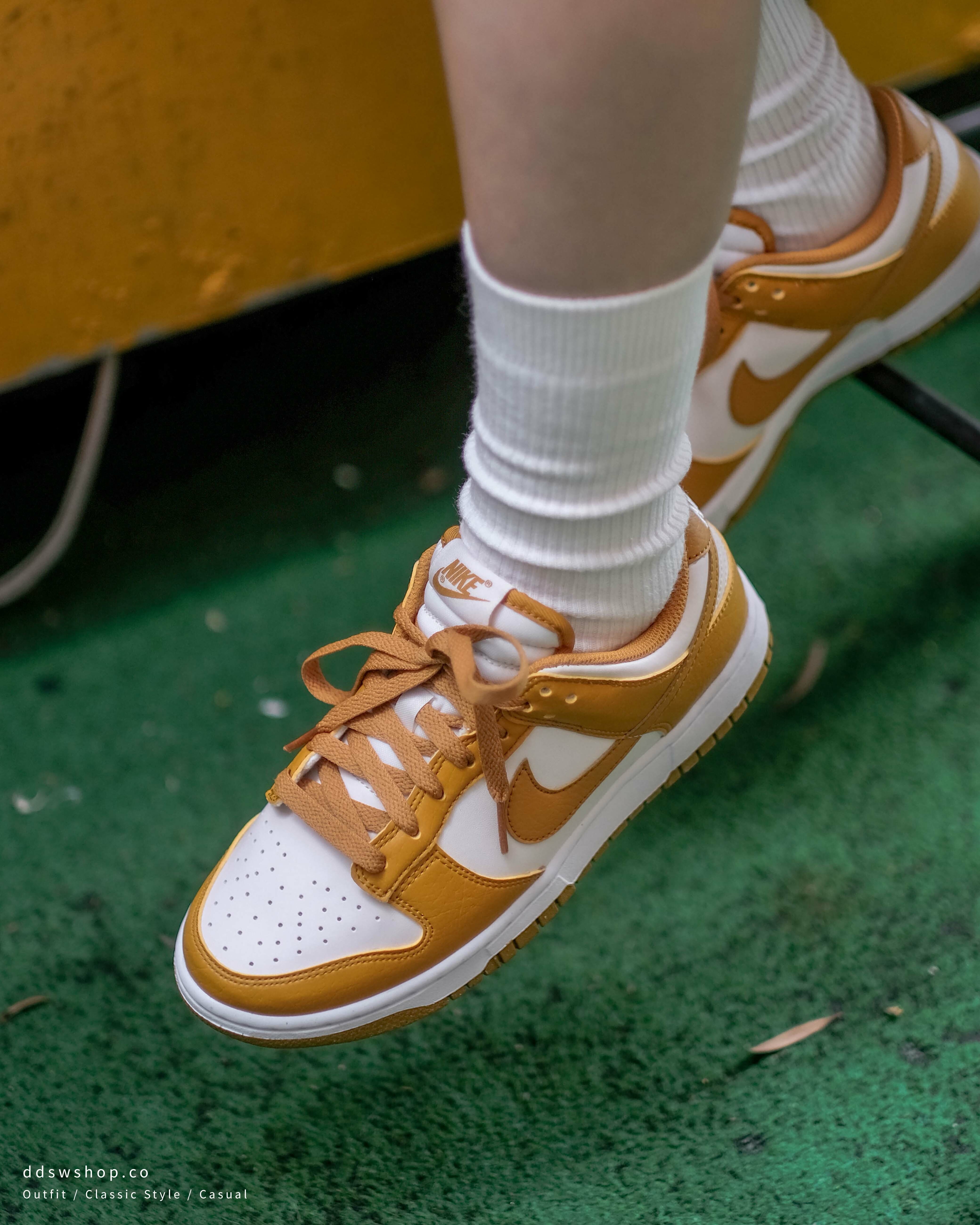 Nike Dunk Low Next Nature Phantom 白棕 咖哩棕 泰奶 暖黃 薑黃 DN1431-001