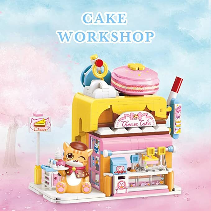 Lovely Street系列拼裝積木：胖橘蛋糕坊