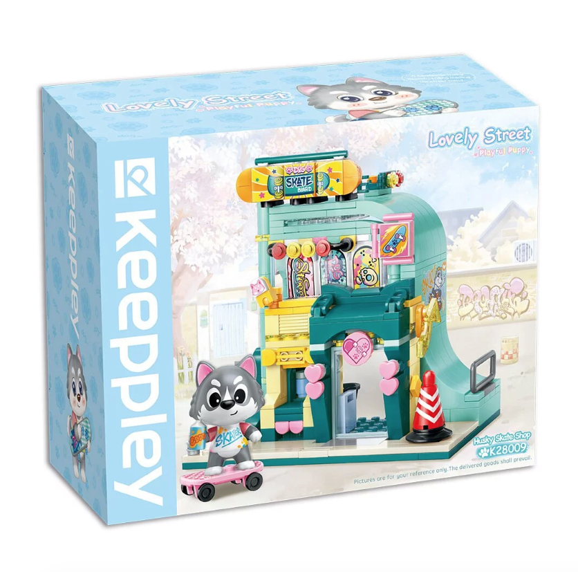 Lovely Street系列拼裝積木：Husky滑板店